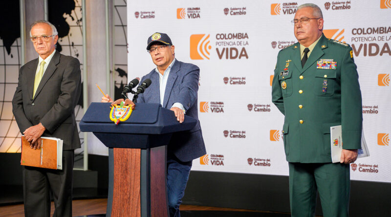 Luego de inspección en Tolemaida y La Guajira se encontró que hay más de un millón de municiones, explosivos y armas de las Fuerzas Militares perdidos: presidente Petro