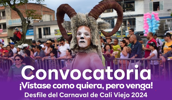 Desfile del Carnaval de Cali Viejo: ¡vístase como quiera, pero venga!